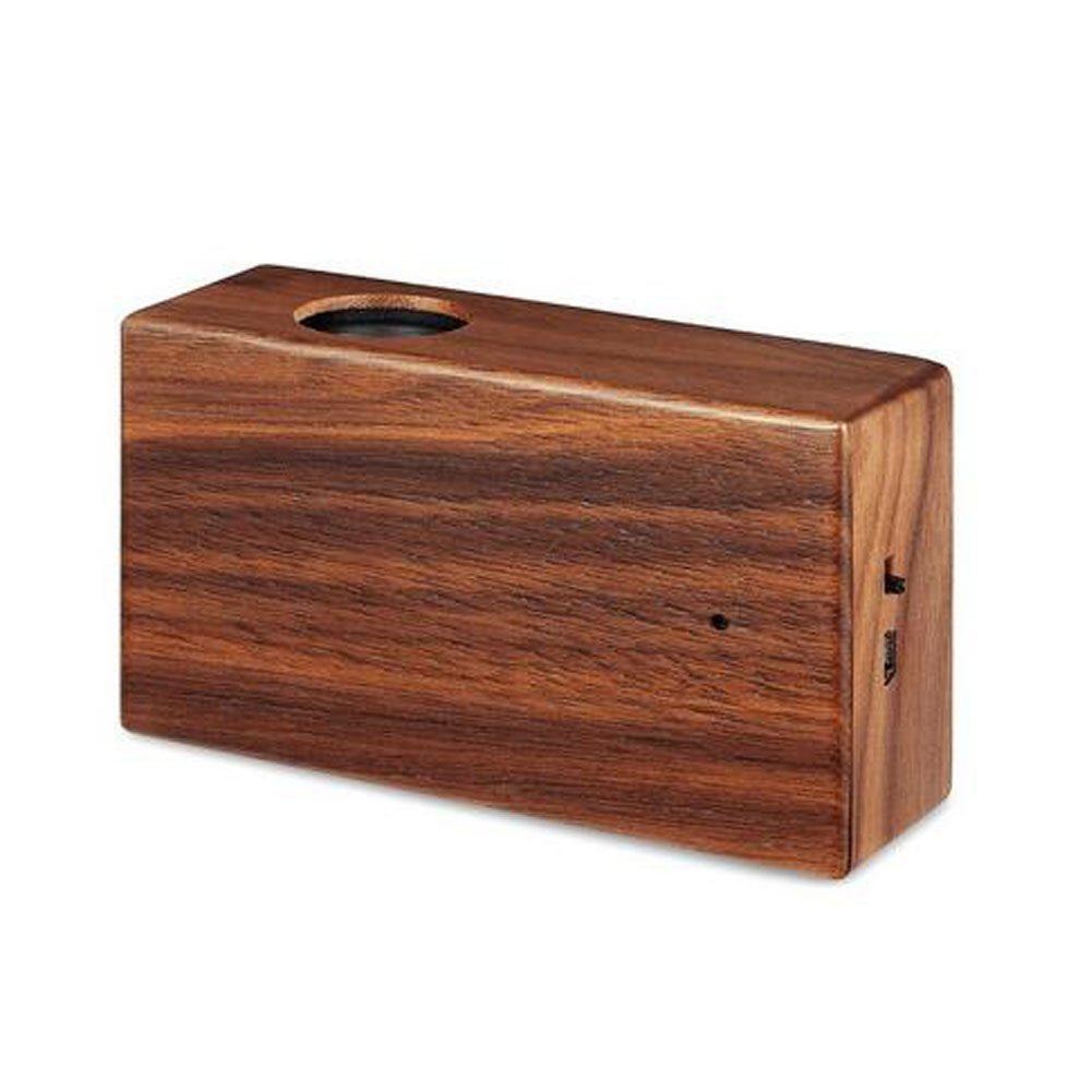 Aolyty Wooden Rechargeable Magic Induction Speaker Stereo Audio For Phones, Pc, And Computers (Dark Walnut Color)