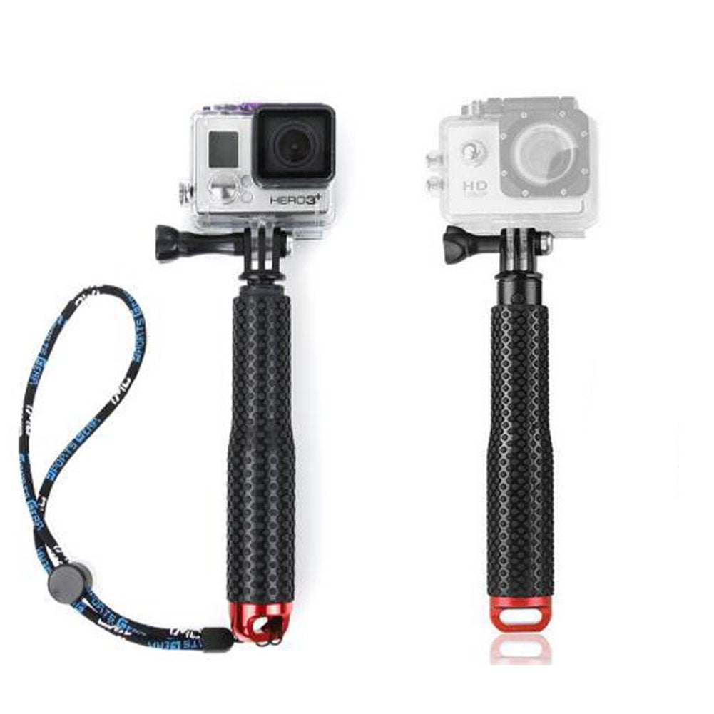 Walway 19'' Waterproof Underwater Hand Grip Adjustable Extension Selfie Stick Monopod Pole For Gopro Hero 6/5/ 5 Session/ 4 Sess