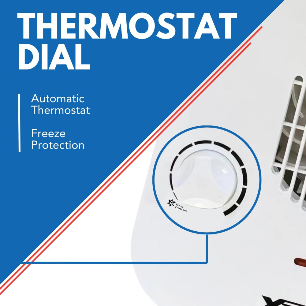 Xtreme Heaters Boat, Cabin & Rv Heater | Overheat Protection, Tip Over Protection, Portable Heater | Boat Heater, Rv Bay Heater