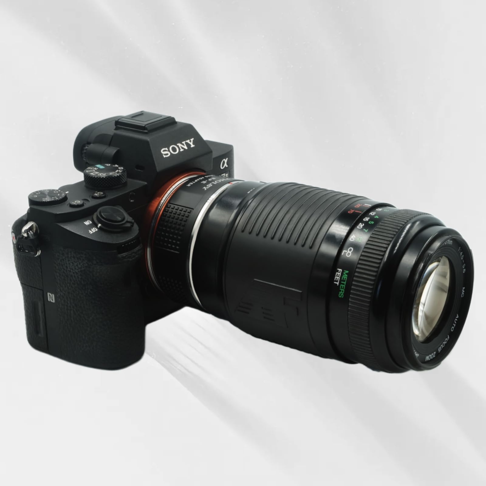 Pholsy Manual Focus Lens Adapter Compatible With Canon Eos Ef Lens To E Mount Camera Compatible With Sony A1 A9Ii A7S Iii/Ii, A7