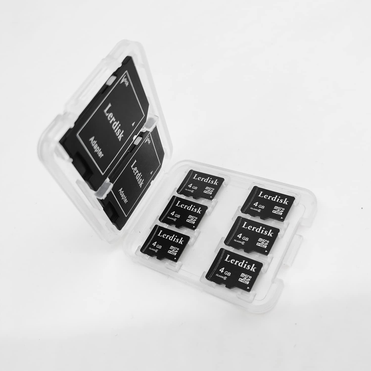 Factory Wholesale Micro Sd Card 4Gb Pack Of 6 In Bulk Micro Sdhc With Sd Adapter Produced By Authorized Licencee(4Gb C6)