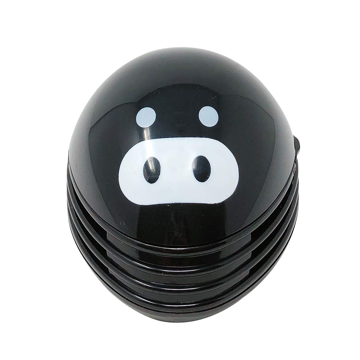 Allydrew Cute Portable Mini Vacuum Cleaner For Home And Office, Black Piggy