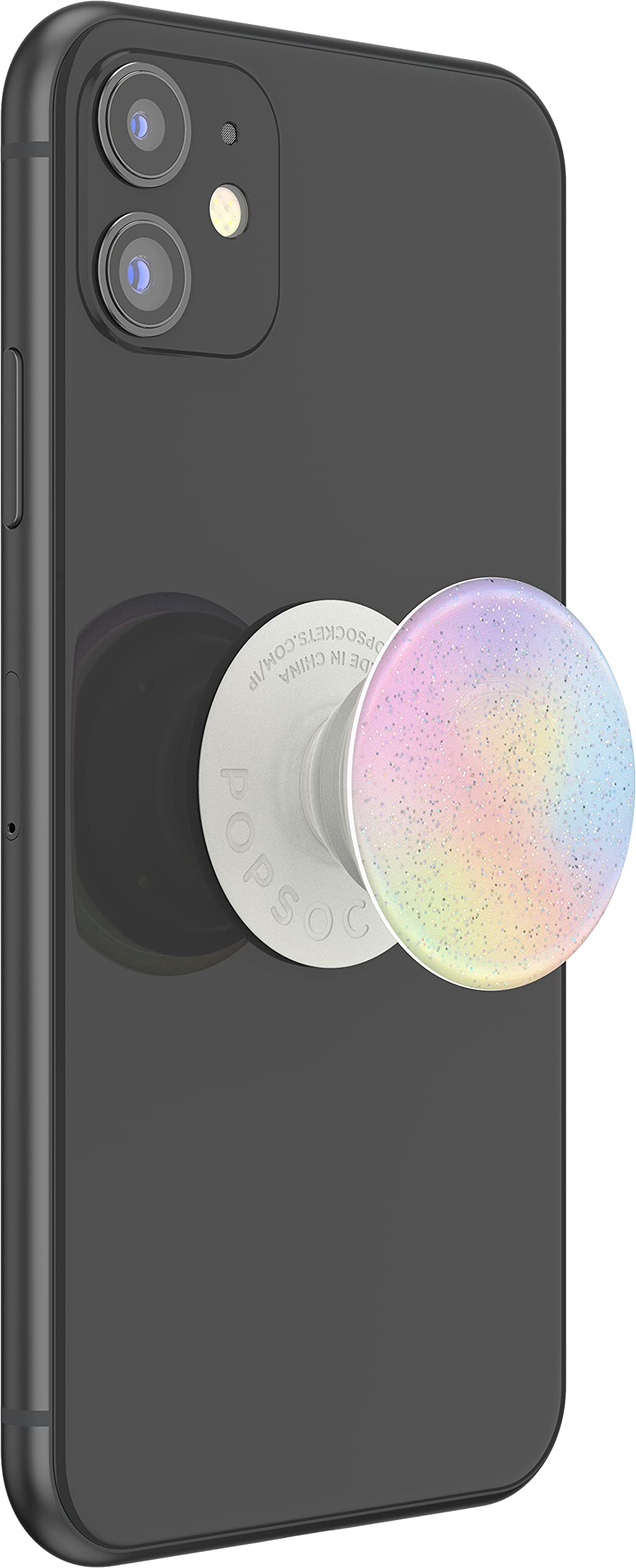 Popsockets Phone Grip With Expanding Kickstand, Glitter Popgrip   Glitter Pastel Nebula