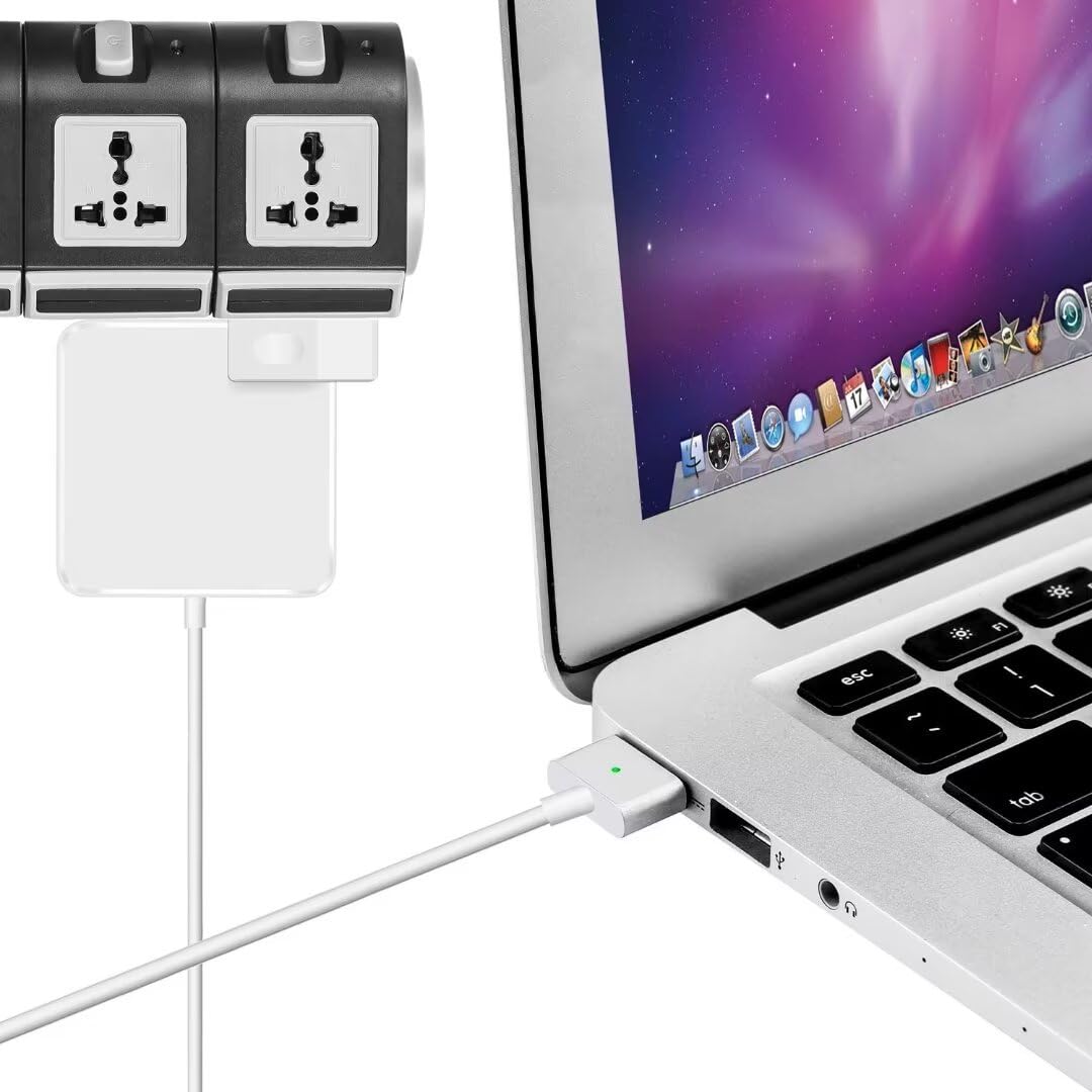 Universal Charger 45W T Tip Charger Compatible With Mac Book Air 11 Inch & 13 Inch Between 2012 2016