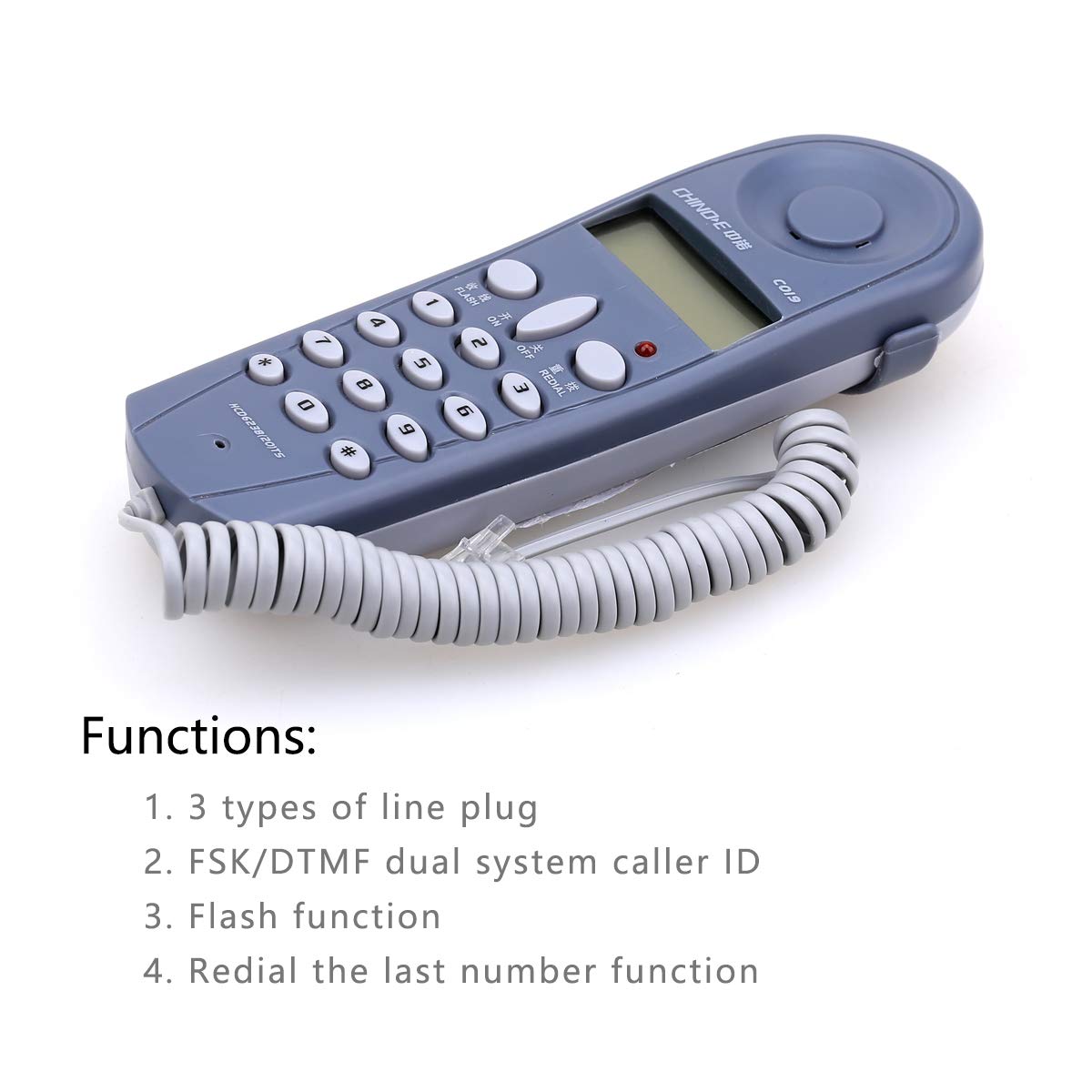 Telecom Check Telephone Line Dedicated Check Line Survey Line Machine Chino-E C019 Tester To Alligator Clip Set Equipment