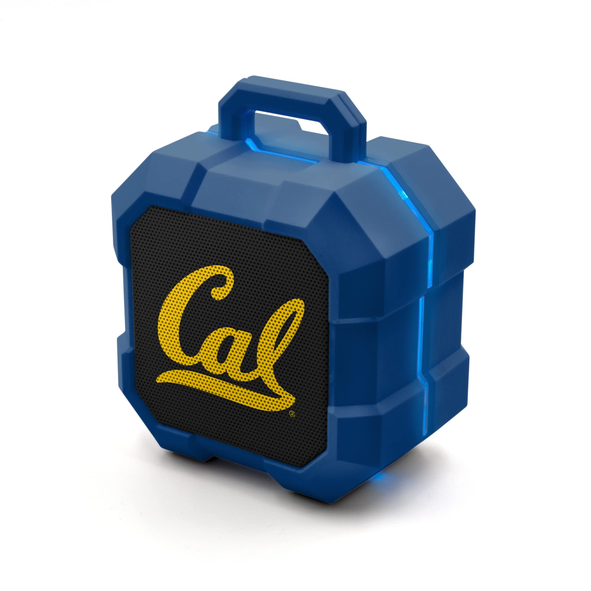 SOAR NCAA Shockbox LED Wireless Bluetooth Speaker, Cal Golden Bears