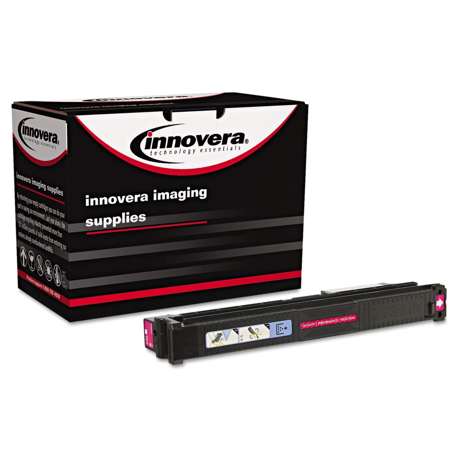 Innovera Ivre743A Remanufactured 7300 Page Yield Toner For Hp 307A (Ce743A)   Magenta
