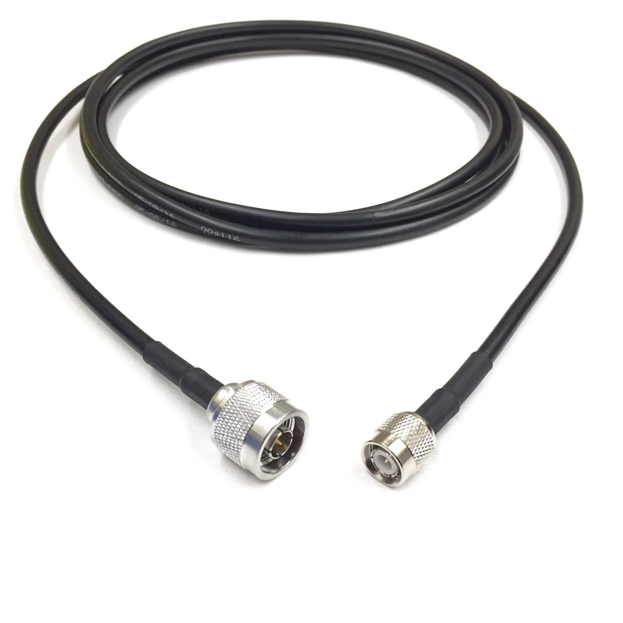 4 Foot N Male to TNC Male Times Microwave LMR 240 Ultraflex Antenna 50 Ohm Cable Assembled by Custom Cable Connection