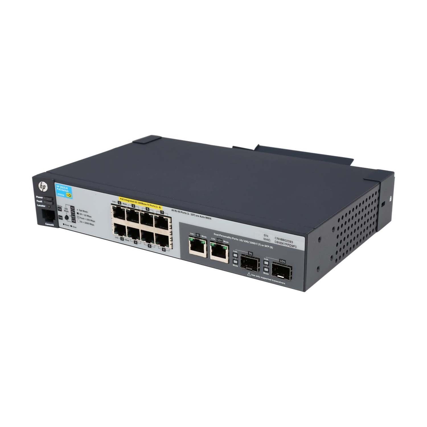 HP Procurve 2615 8 PoE Stackable Ethernet Switch (J9565A#ABA)