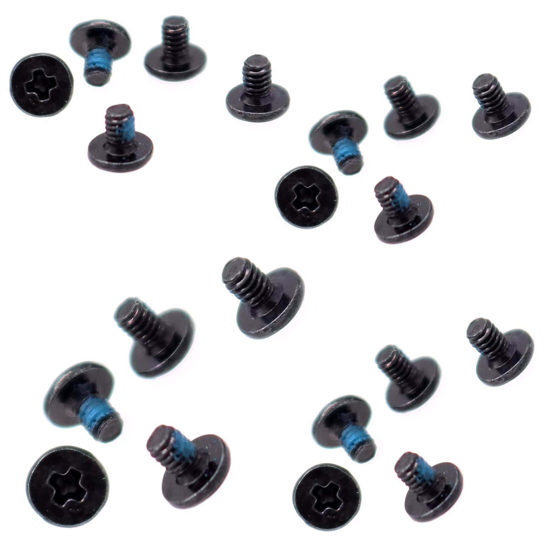 Deal4Go 20-Pack M2 X 3 Mm Phillips Flat Head Screw Fastener W/Nickel Plated Replacement For Laptop Pc M.2 Ssd Heatsink Wifi Card