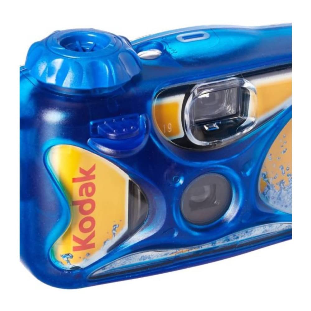 Kodak Sport Underwater Single-Use Disposable Camera With 800 Speed 27-Exposure Film (10-Pack)