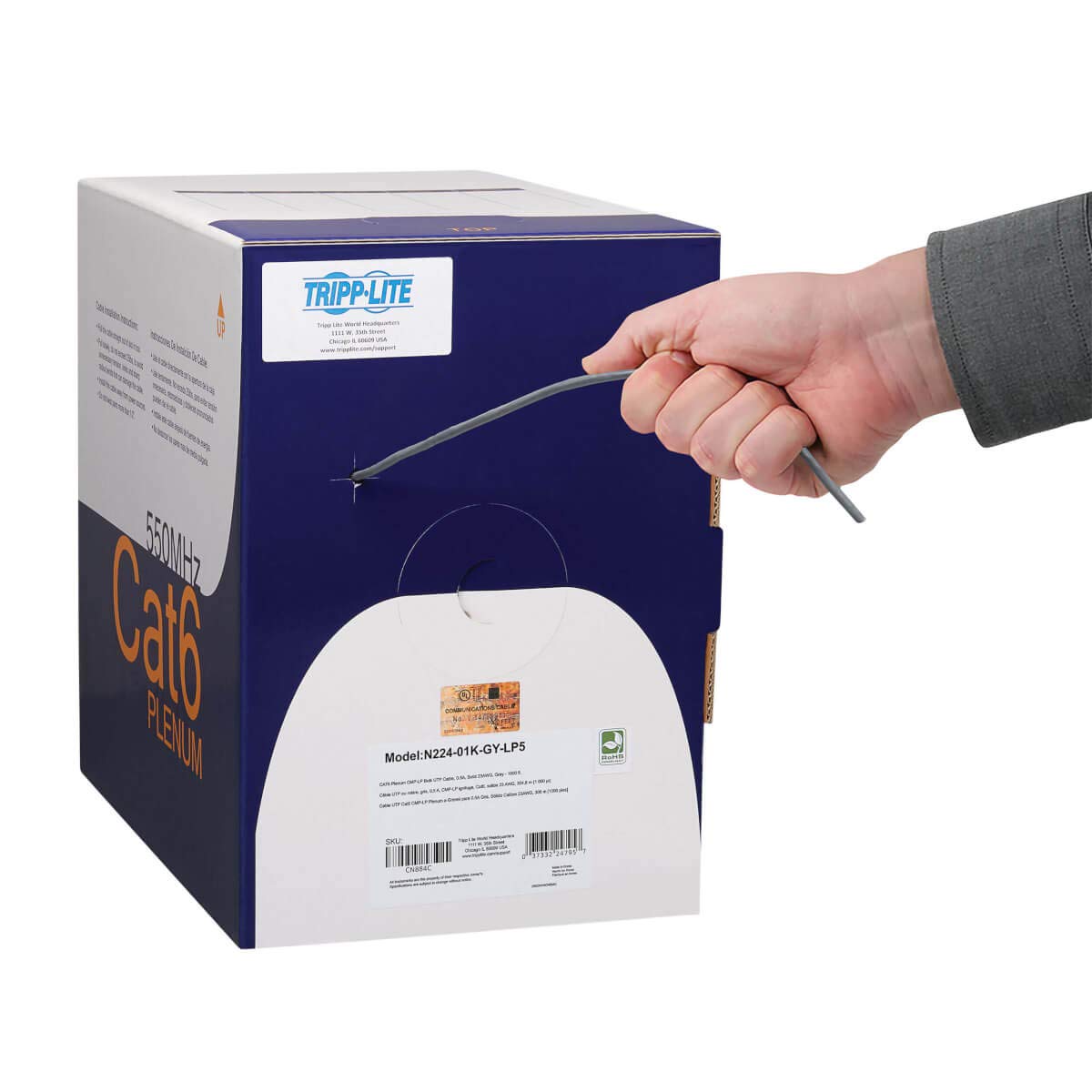 Cat6 Bulk Cbl 100W High Power