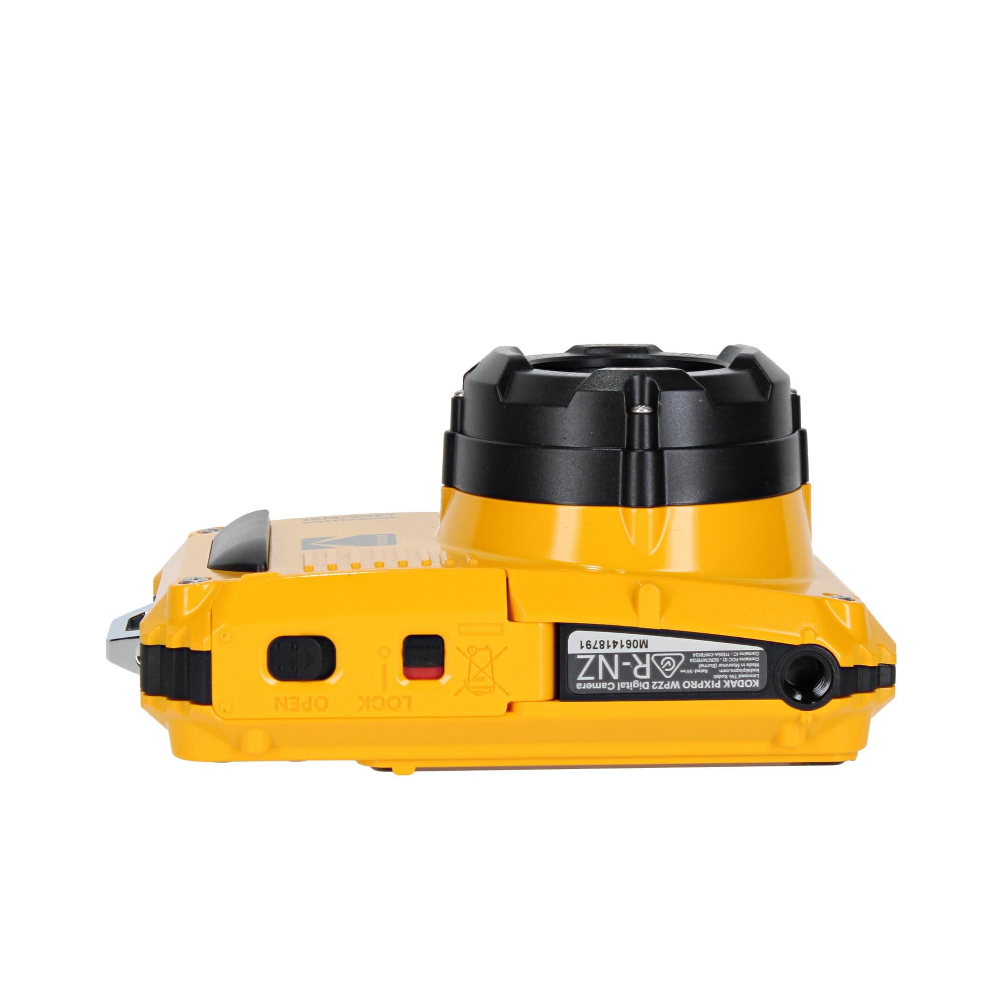 Kodak Pixpro Wpz2 Rugged Waterproof Shockproof Dustproof Wifi Digital Vlogging Camera 16Mp (Yellow) Bundle With 32Gb Memory Card