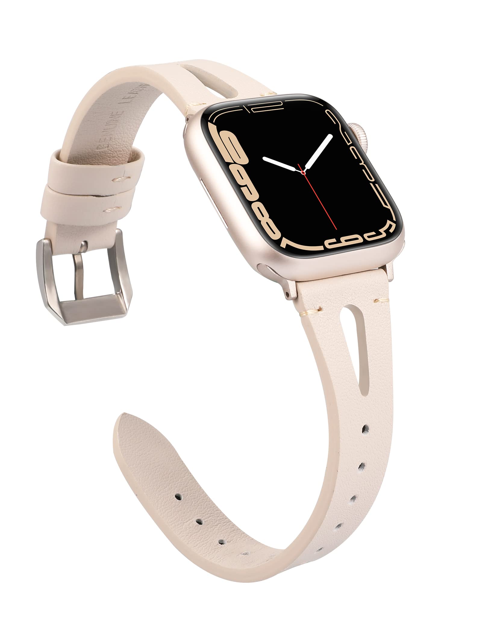 Wearlizer Starlight Leather Bands Compatible With Apple Watch Straps 42Mm 44Mm 45Mm 49Mm For Iwatch Se Womens Special Triangle H