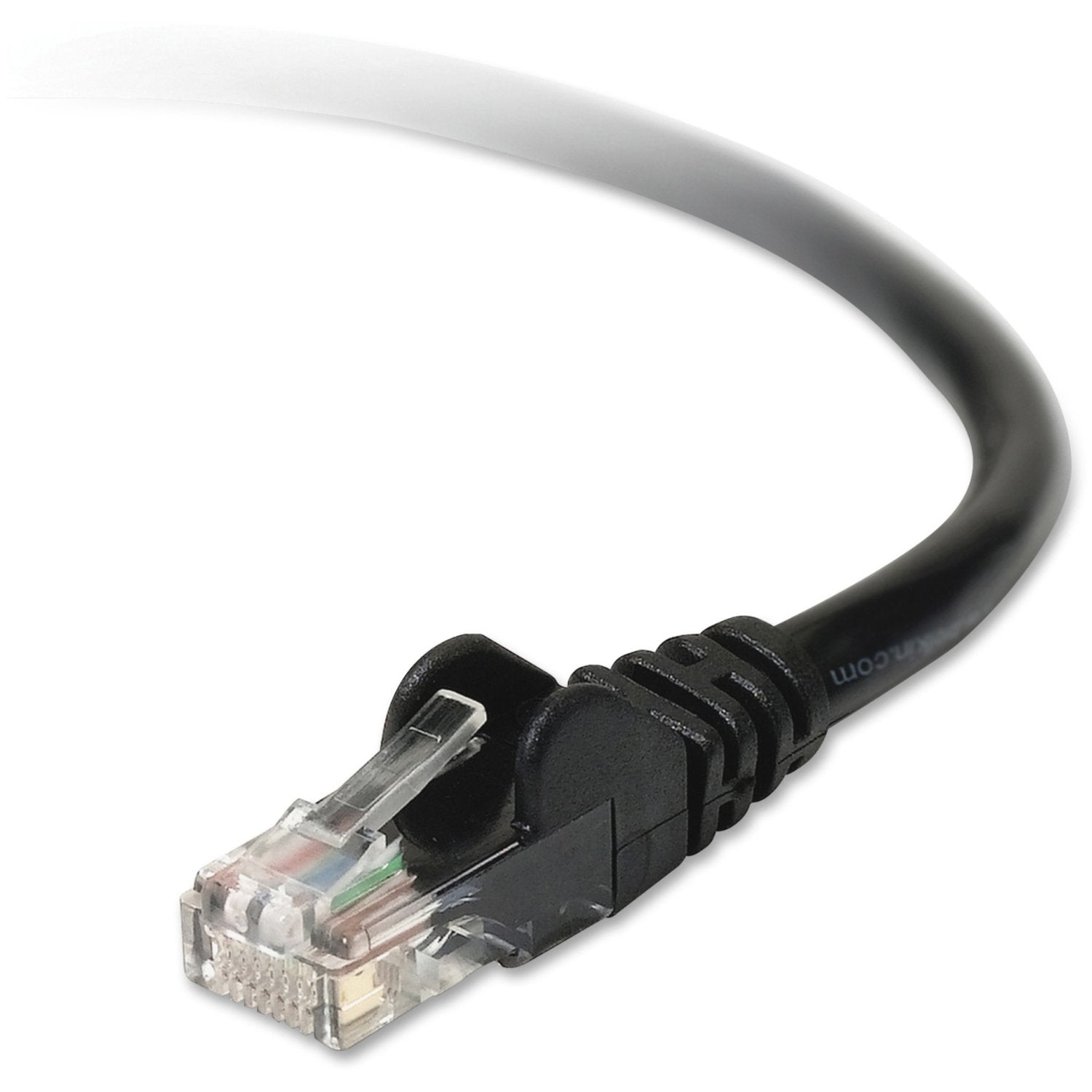 Belkin F3U153Bt3M Cat 5E Patch Cable (Black, 7 Feet)