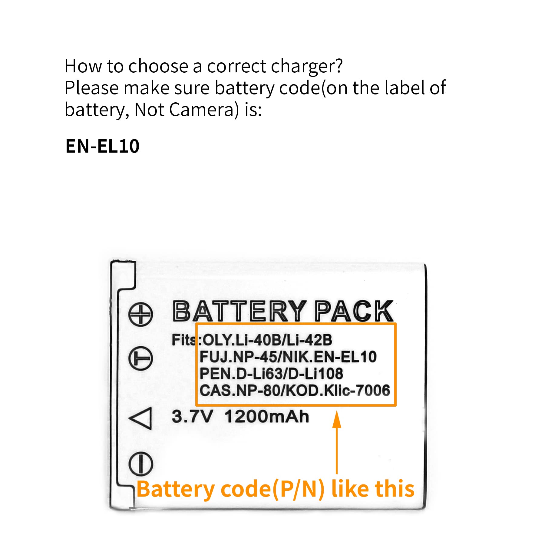 En El10 Usb Charger For Nikon Coolpix S200, S203, S210, S220, S230, S3000, S4000, S500, S510, S5100, S520, S570, S60, S600, S700