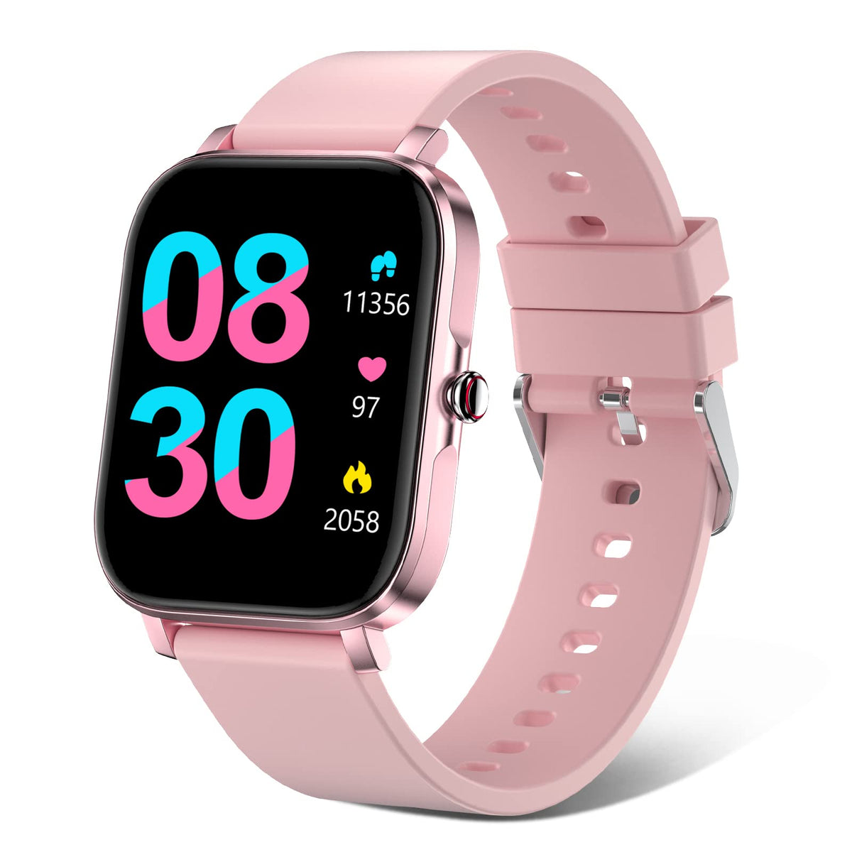 Choiknbo Smart Watch, Fitness Tracker Watch For Android/Ios Phones, Activity Trackers And Smartwatches With Heart Rate Monitor,