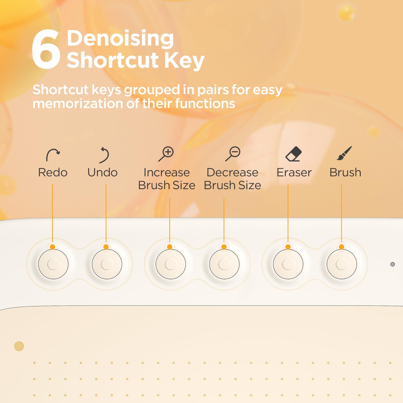 Ugee Q6 Drawing Tablet For Android Phone, Graphic Tablet With 6Hot Keys, 6.5   X4    Portable Writing Tablet Adjustable Drawing