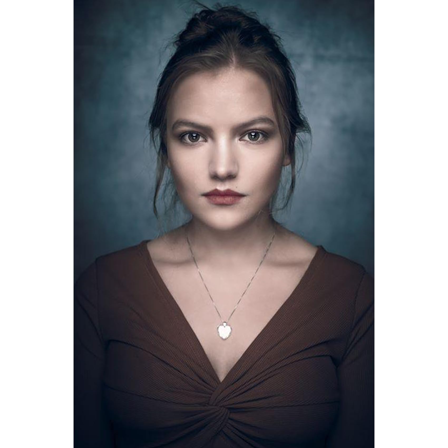 Kate 5X7Ft/1.5M(W) X2.2M(H) Blue Headshot Background Blue Texture Portrait Photography Microfiber Backdrop Photo Studio Props