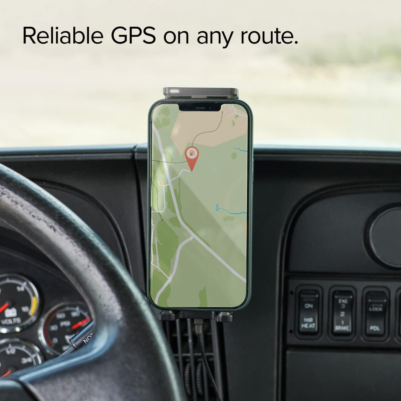 Weboost Drive Sleek Otr - Model 470235 - Portable Signal Booster For Semi-Trucks - 5G & 4G Lte Cell Service Booster - Works With