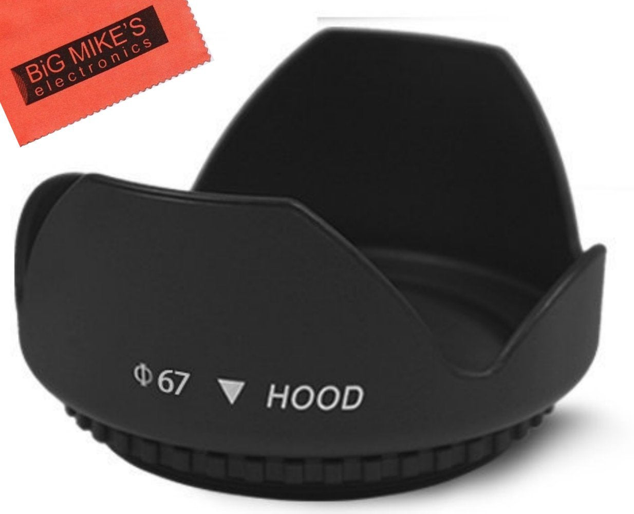 67Mm Digital Tulip Flower Lens Hood For Select Canon, Nikon, Olympus, Pentax, Sony, Sigma, Tamron Slr Lenses, Digital Cameras An