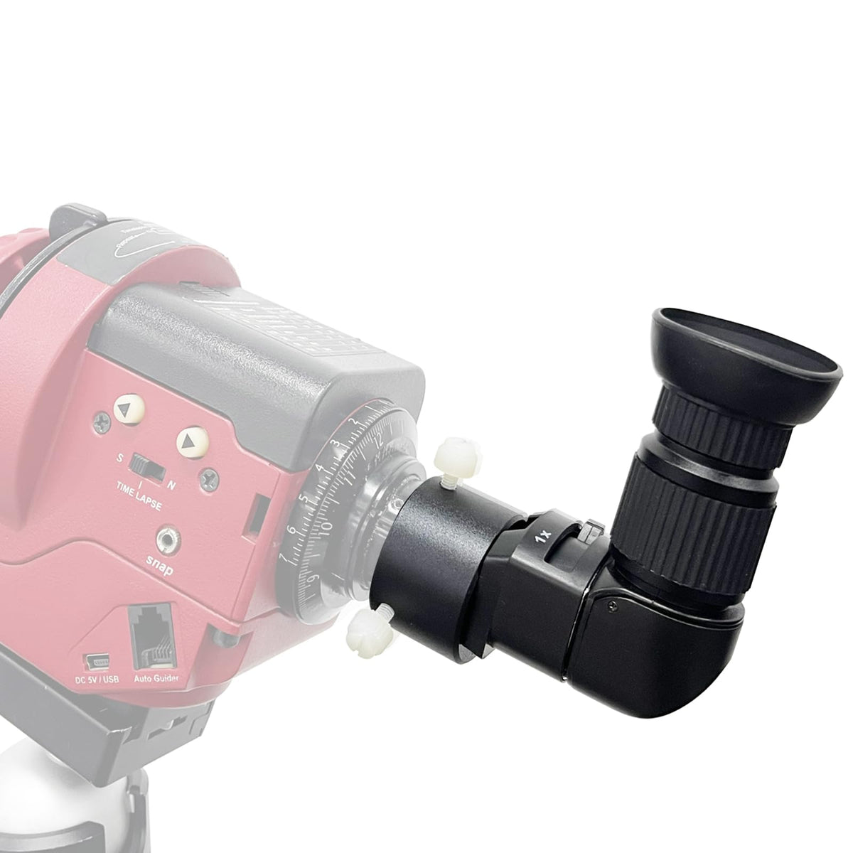 Right Angle Viewer For Polar Scope With Metal Adapter: Crystal Clear And Easy Polar Alignment | Built In Diopter(1X 2X Zoom)   9