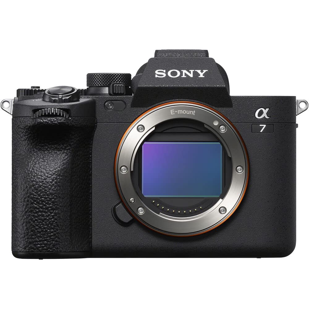 Sony A7 Iv Mirrorless Camera Ilce-7M4/B, Sony Fe 24-70 Lens, 64Gb Memory Card, Filter Kit, Bag, Np-Fz100 Compatible Battery, Car