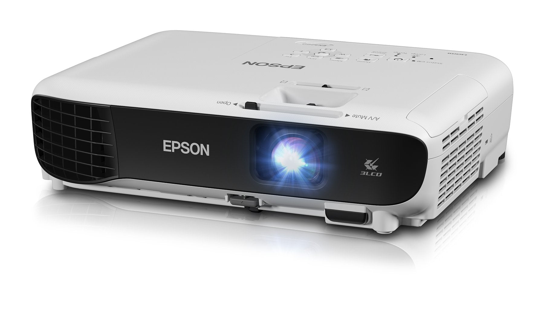 Epson Ex3260 Svga 3,300 Lumens Color Brightness (Color Light Output) 3,300 Lumens White Brightness (White Light Output) Hdmi 3Lcd Projector