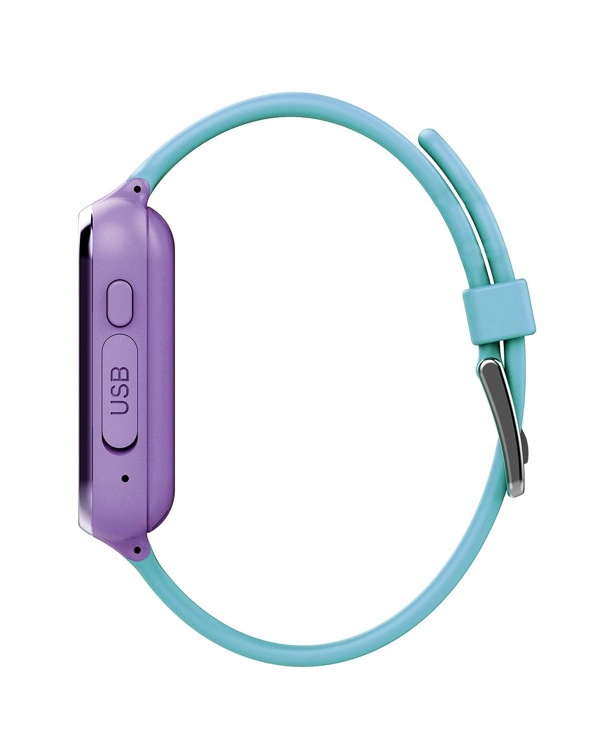 Accutime Kids Disney Frozen Anna Elsa Turquoise Educational Touchscreen Smart Watch Toy For Girls, Boys, Toddlers   Selfie Cam,