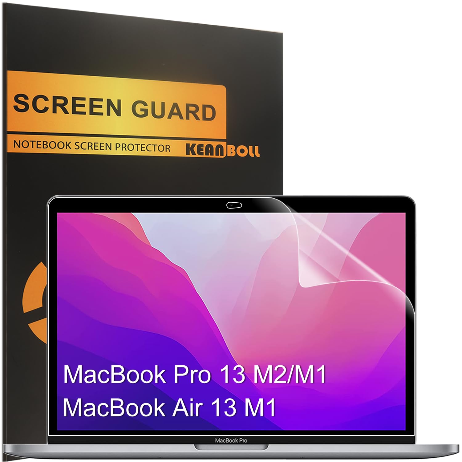 KEANBOLL 3-Pack Anti Glare (Matte) Screen Protector for MacBook Pro 13 Inch M2 M1-2022-2016 & MacBook Air 13 M1 2021-2018 -(Model A2338 A2289 A2251 A2159 A1706 A1708 A1989 A2337 M1 A2179 A1932) -Like New