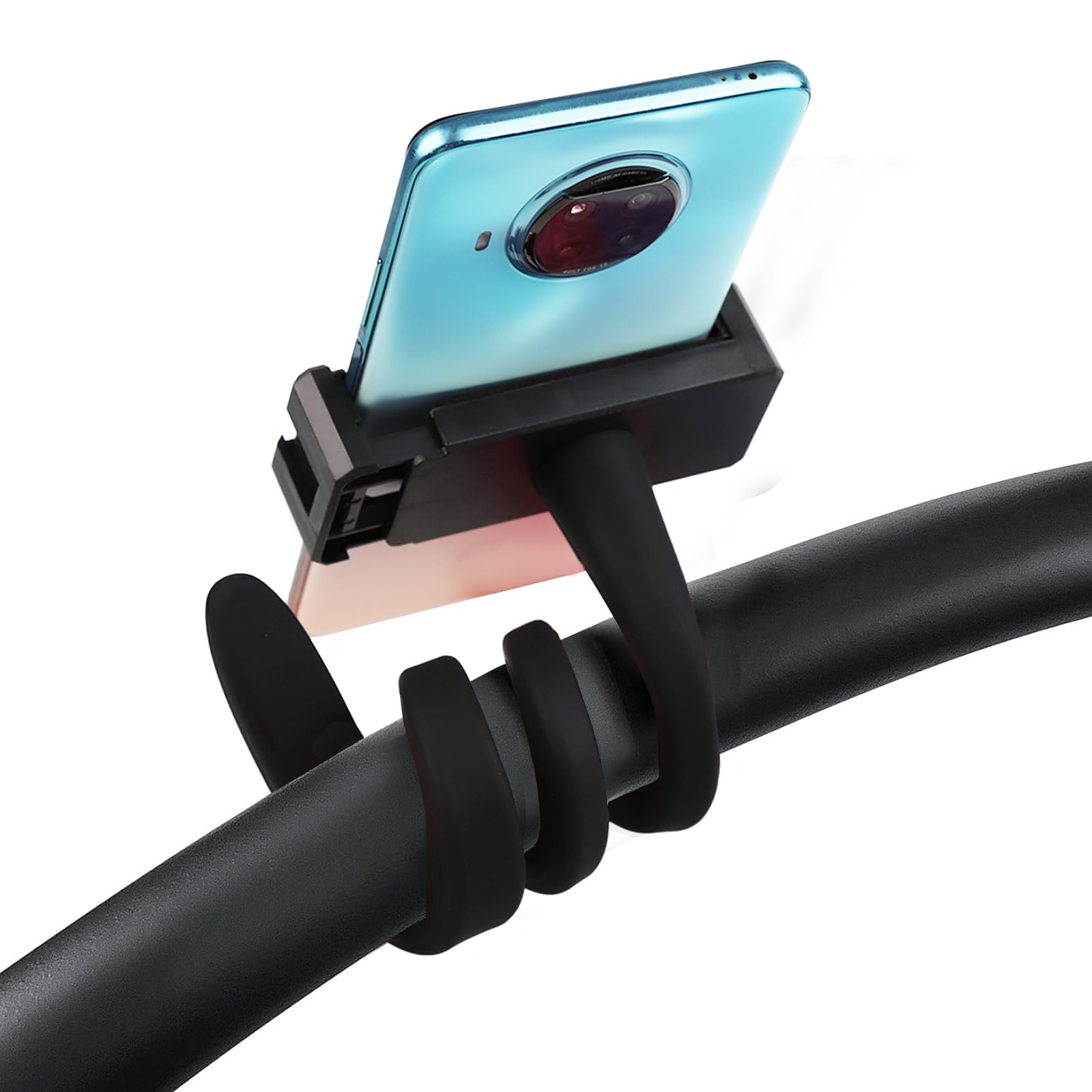 Llmsix Stroller Phone Holder Portable Cell Phone Holder Stroller Phone Mount With Non-Slip Flexible Arm Flexible Phone Holder St