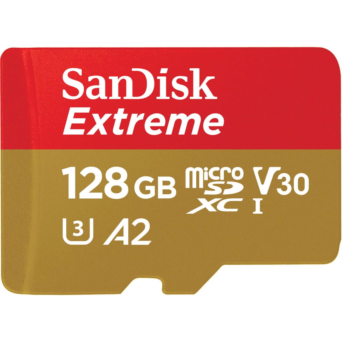 Sandisk 128Gb Extreme Microsdxc Card For Mobile Gaming, Up To 190Mb/S, With A2 App Performance, Uhs I, Class 10, U3, V30