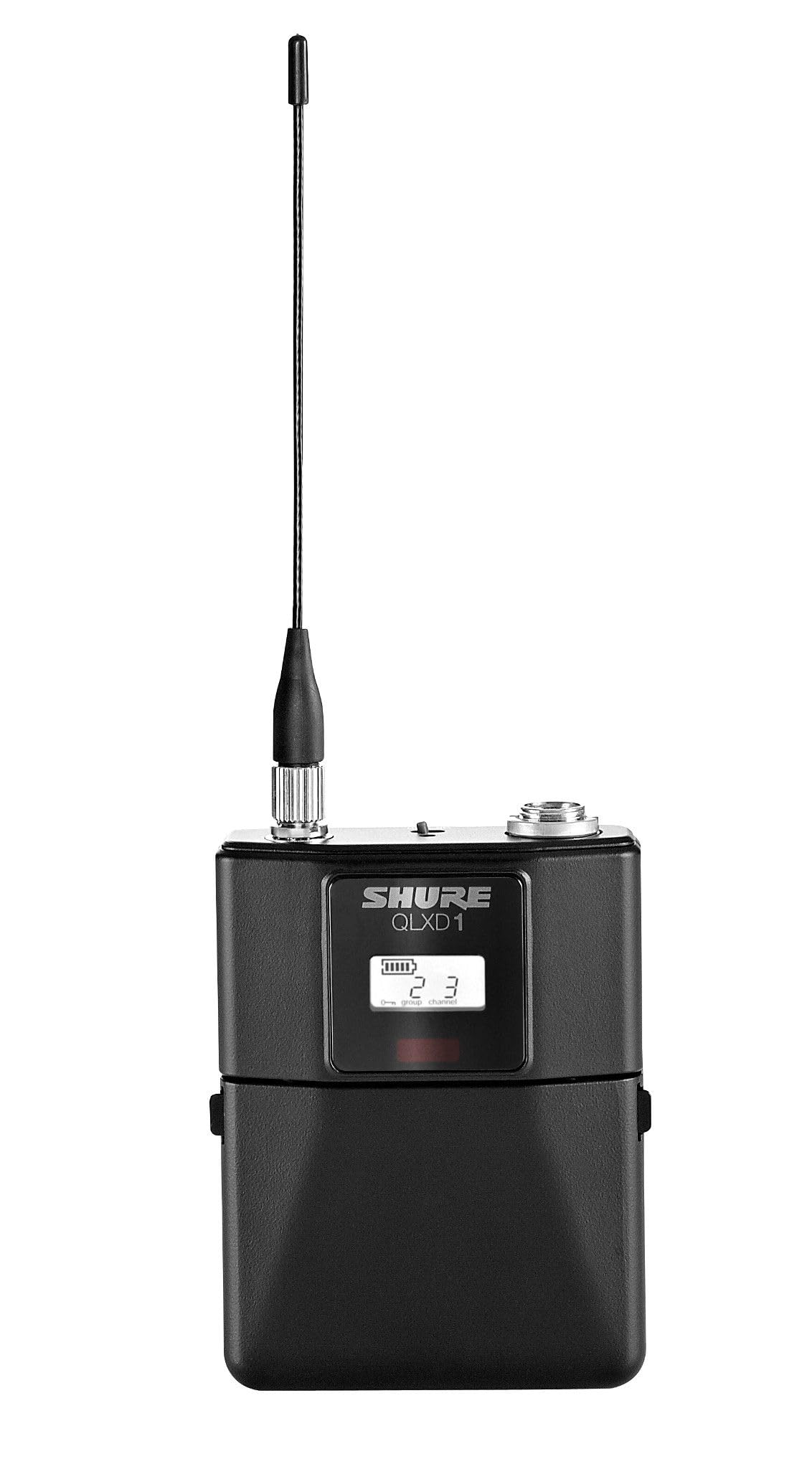 Shure QLXD1 Bodypack Transmitter - for use with QLX-D Digital Wireless Systems, Receiver Sold Separately | V50 Band (QLXD1=-V50)