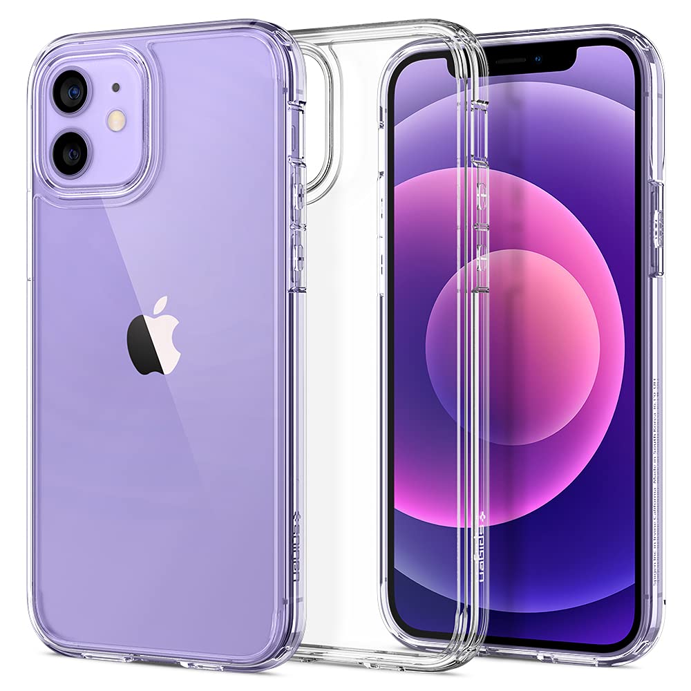 Spigen For Iphone 12 Pro Case, Ultra Hybrid Case For Iphone 12 & 12 Pro   Crystal Clear