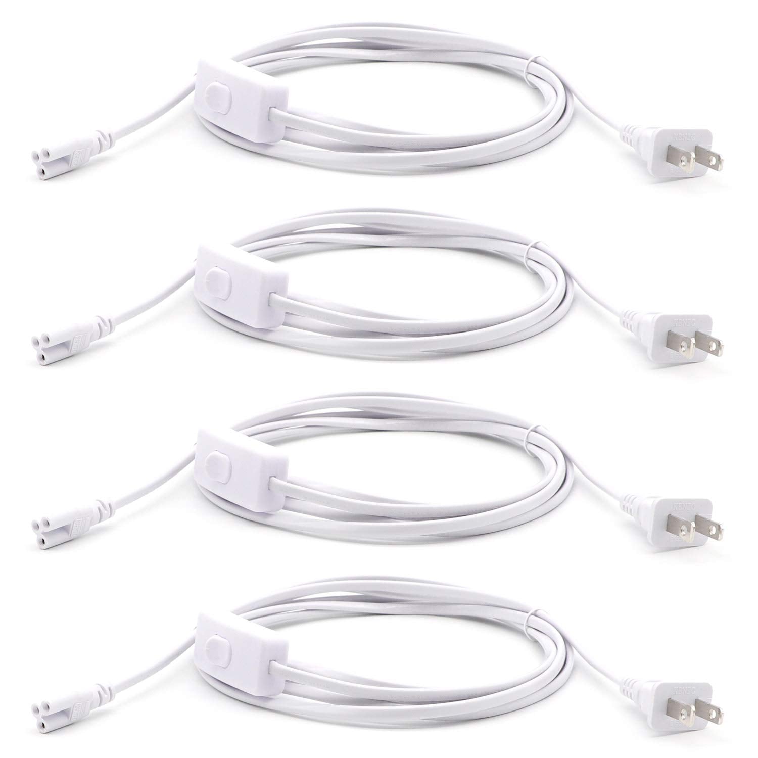 10Ft T5 T8 Led Tube Light Power Extension Cord With On/Off Switch Us Plug For Integrated Led Tube T5 T8 Led Wire Connector Power