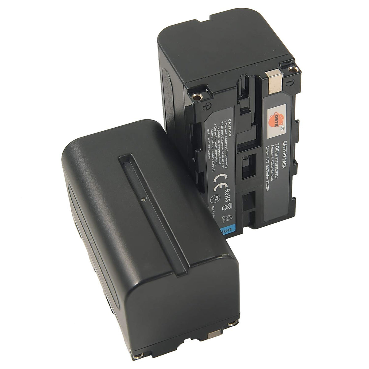 DSTE Replacement for 2X NP-F750 Li-ion Battery Compatible Sony CCD-TRV215 CCD-TR917 CCD-TR315 HDR-FX1000 HDR-FX7 HVR-V1U HVR-Z7U HVR-Z5U Camera as NP-F730 NP-F760 NP-F770