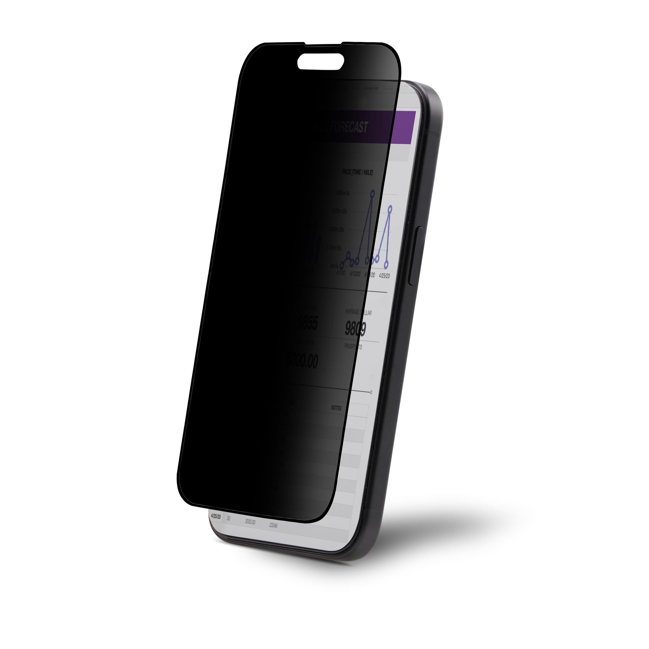 4-Way Privacy Screen For Iphone 15 Pro Max, Portrait/Landscape Orientation, Touc