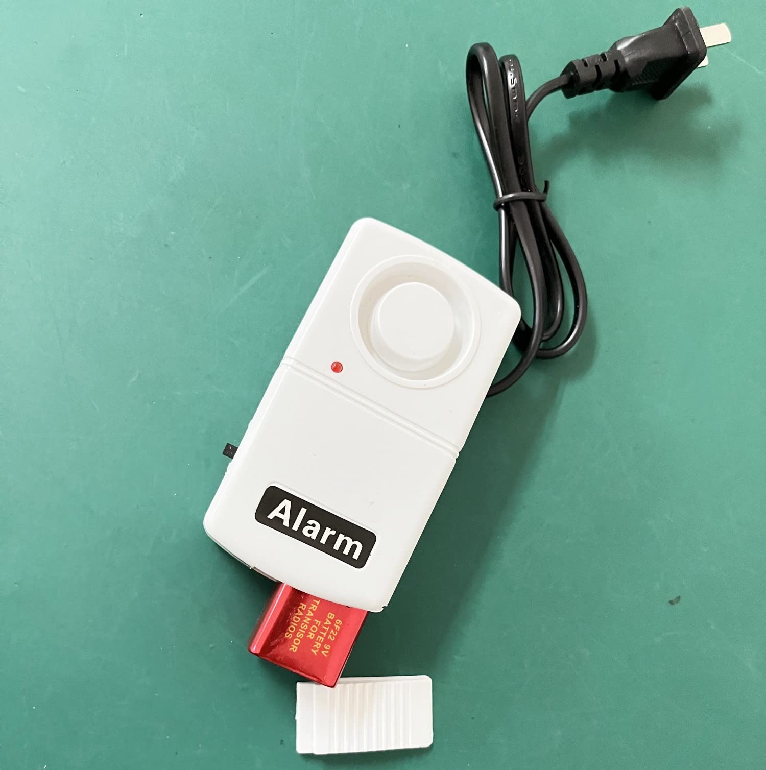 1Pc Power Failure Alarm Automatic Power Cut Failure Alerter 120Db Led Indicator Smart Alarm Warning Siren (Needs 9V Battery,Not