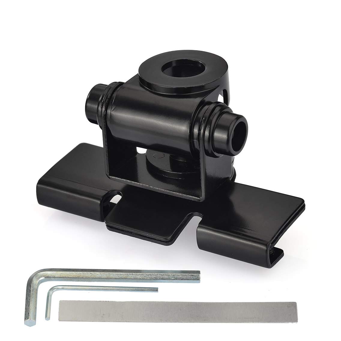 Bingfu Vehicle CB Mobile Radio Antenna Mounting Through Hole Fix Bracket 16mm Hole Lip Mount for Car Truck Ham Amateur Radio Ant