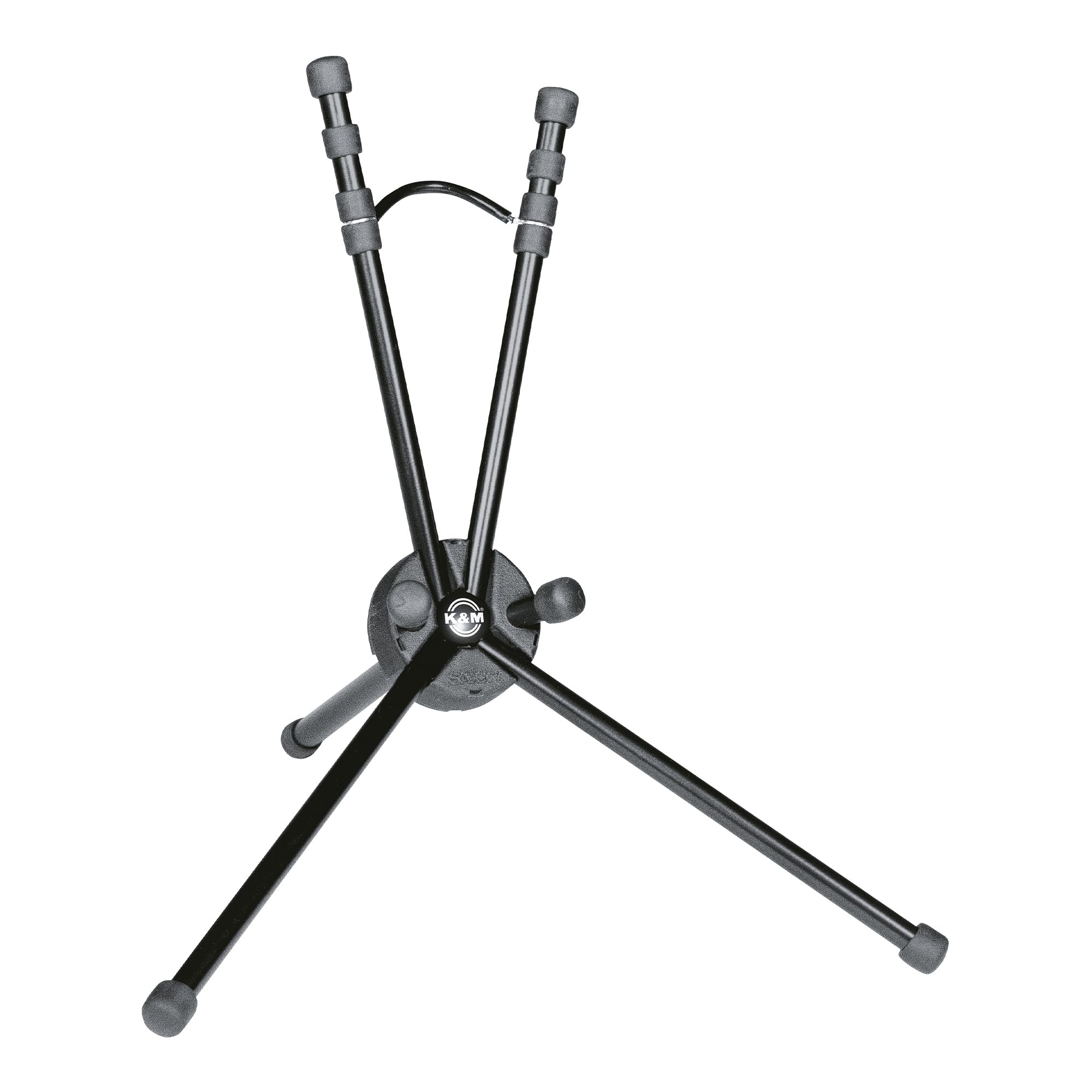 K&M Knig & Meyer Saxxy Saxophone In Bell Tripod 3 Leg Stand 14340.000.55 | Professional Grade For All Musicians | Lightweight Ul