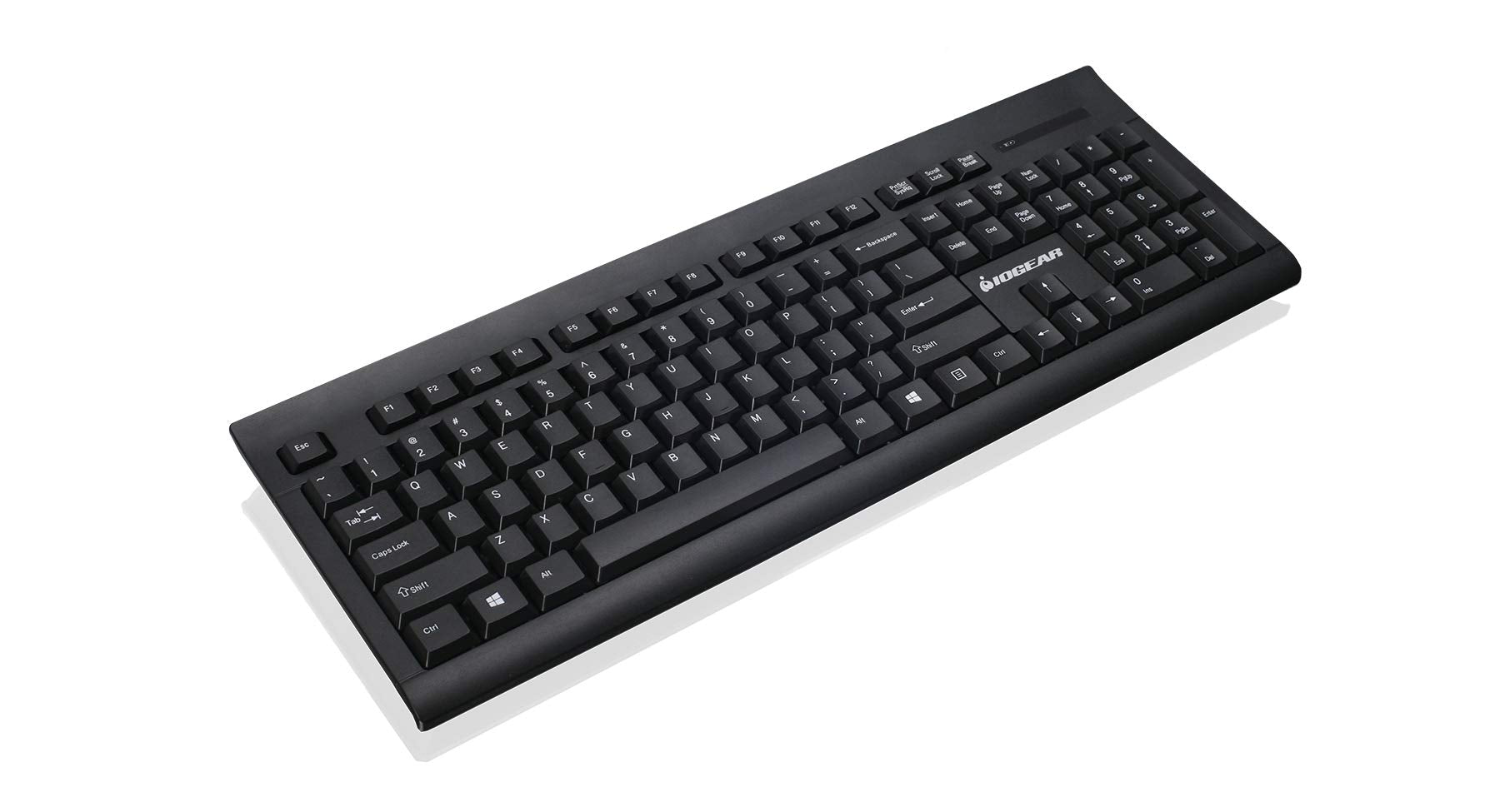 Iogear Wireless Keyboard And Mouse - 2.4Ghz Full-Size Mouse Keyboard Combo - Spill-Resistant/Spill-Proof - Mac (10.2.X Or Later)
