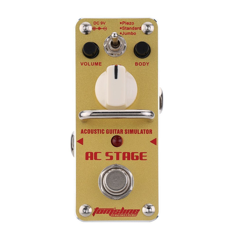 Tomsline Aas 3 Ac Stage, Acoustic Guitar Simulator Pedal