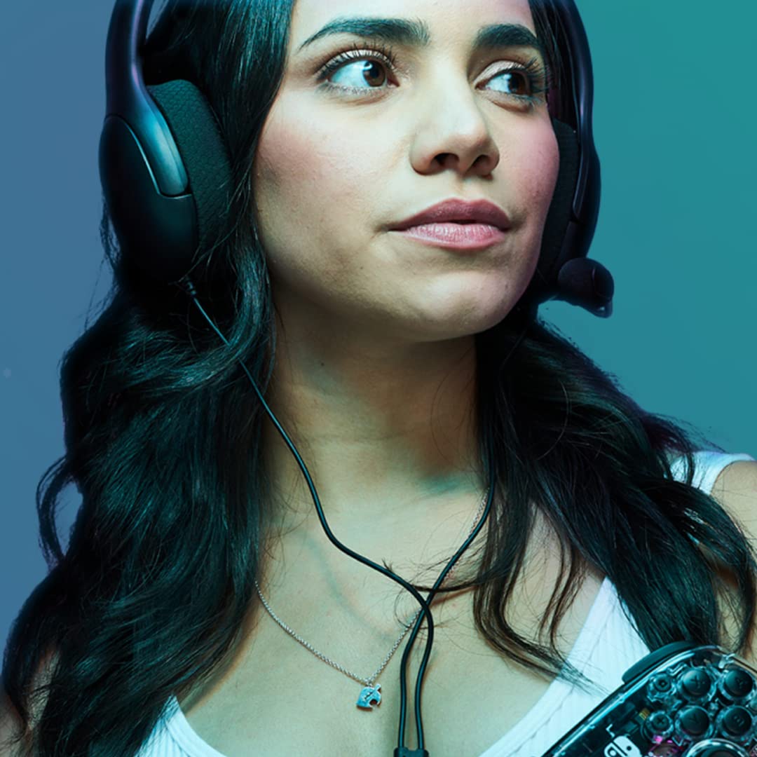 Pdp Gaming Lvl40 Stereo Headset With Mic For Nintendo Switch   Pc, Ipad, Mac, Laptop Compatible   Noise Cancelling Microphone, L