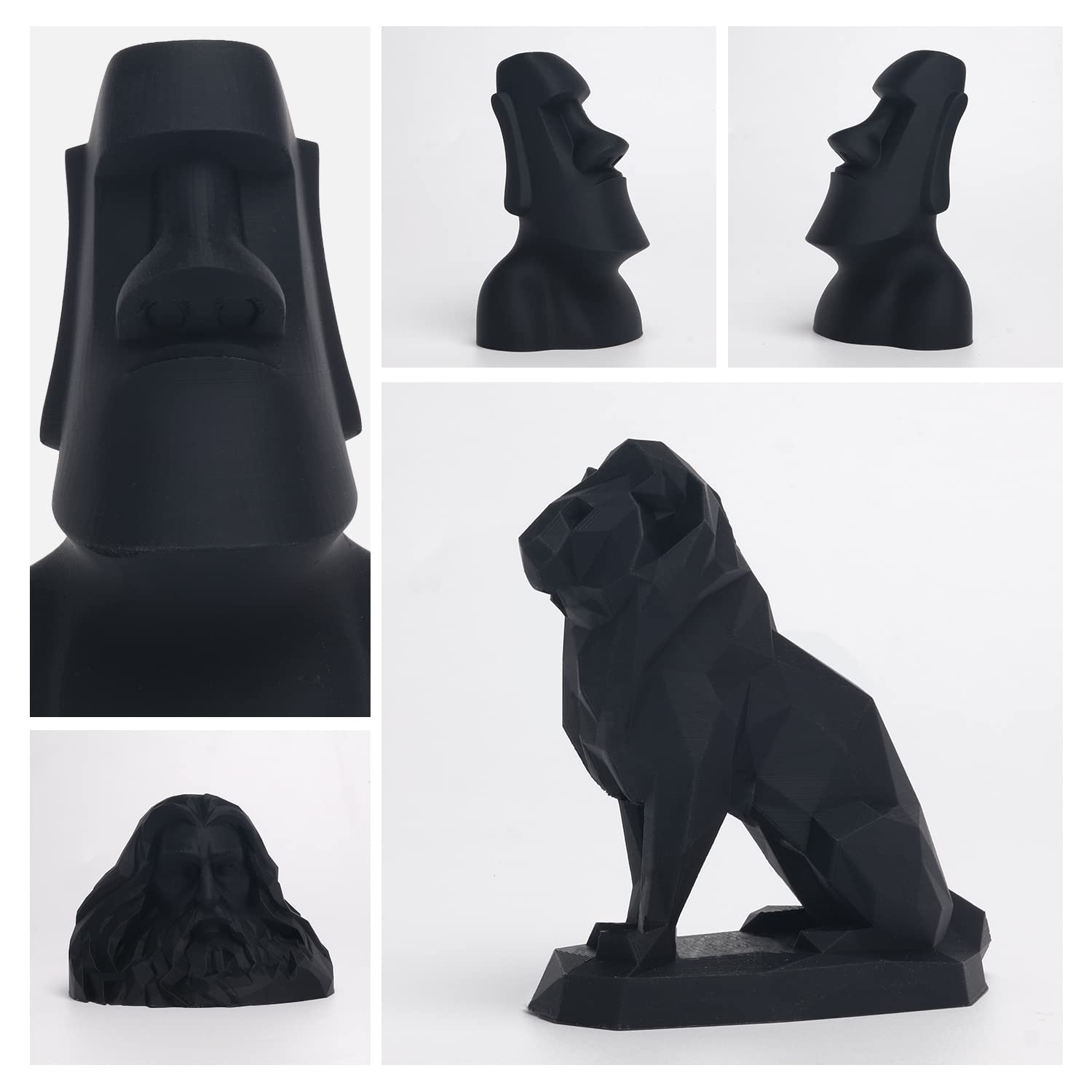 3Dhojor Matte Pla Filament 1.75Mm, Upgrade Matte 3D Printer Pla Filament, 1Kg Cardboard Spool 3D Printing Filament For 3D Printe