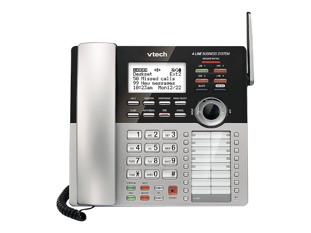VTech CM18245 Extension Deskset for VTech CM18845 Small Business Office Phone System