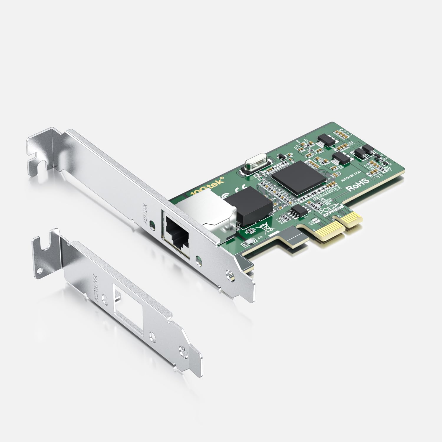 Ipolex 1.25G Gigabit Ethernet Pci Express Network Card(Nic), With Intel 82573 Controller, Single Rj 45 Port, Support Windows Ser