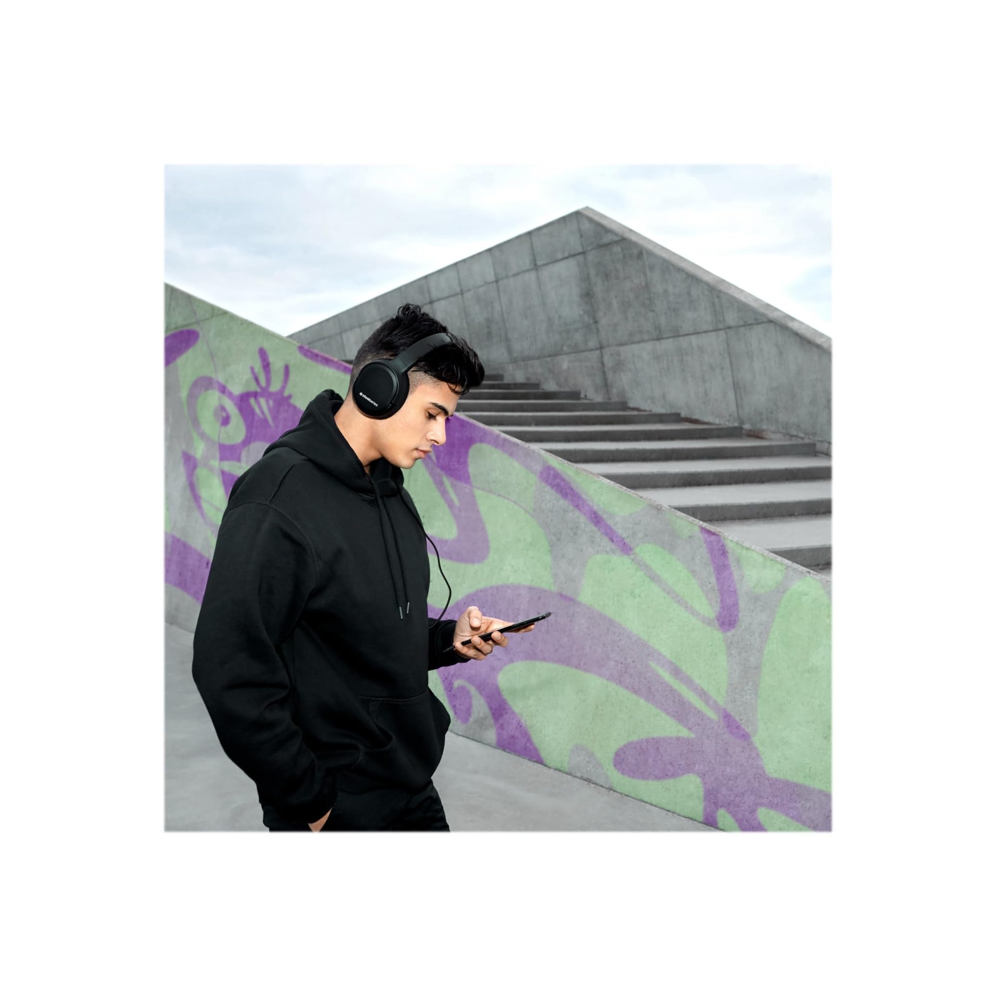 Steelseries Arctis 1 Wired Gaming Headset   Detachable Clearcast Microphone   Lightweight Steel Reinforced Headband   For Xbox,