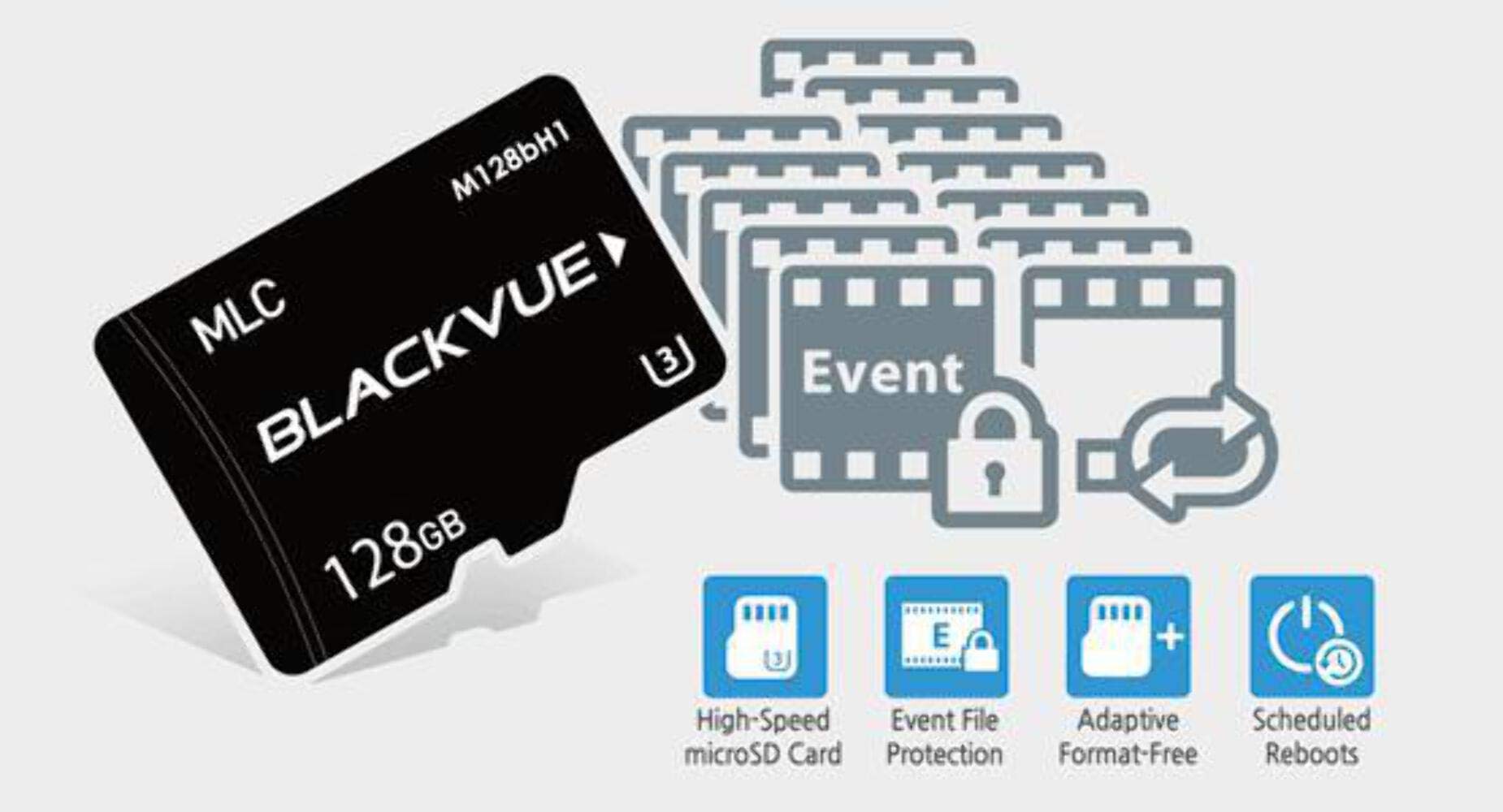 Blackvue High Endurance Class 10 Micro Sd Card 128Gb For Blackvue Dash Cam