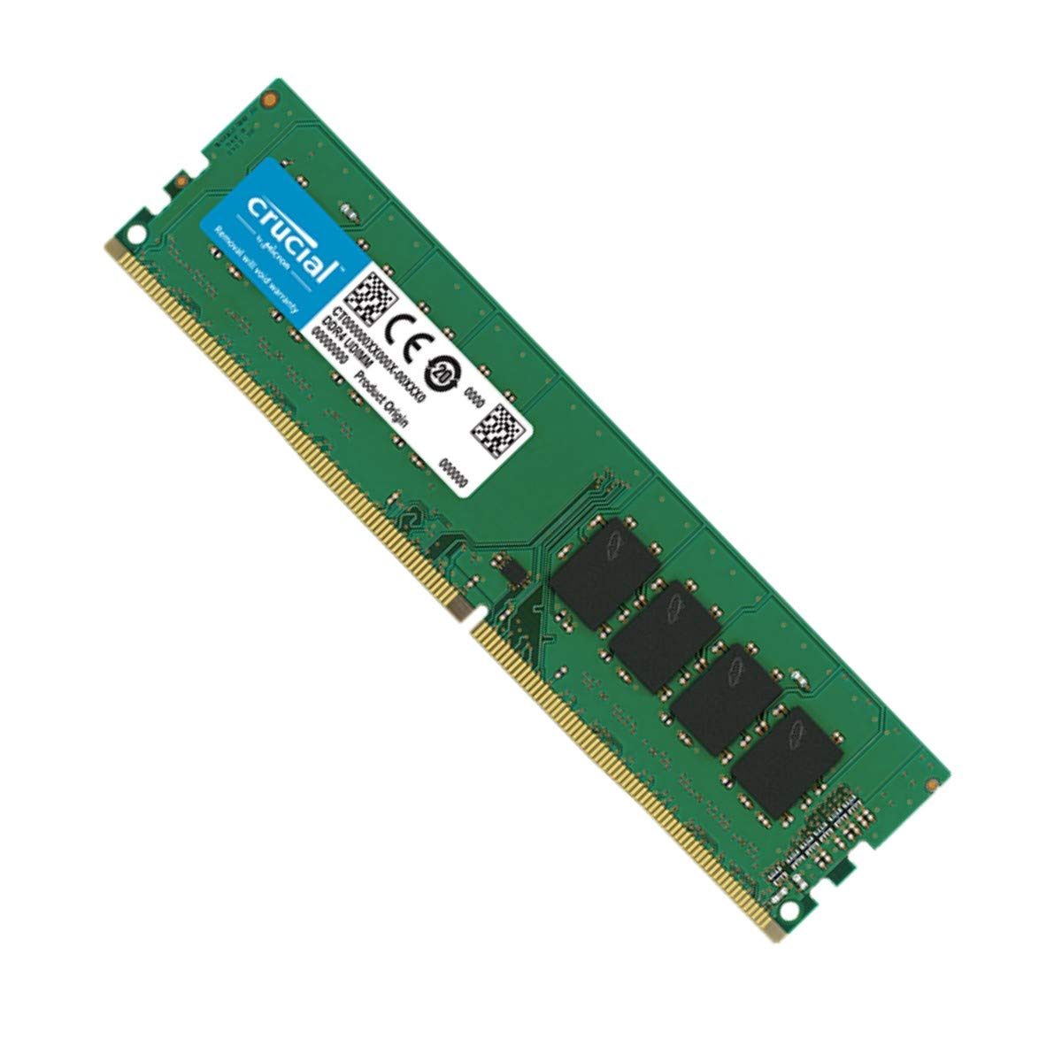 Crucial 16Gb Single Ddr4 2666 Mt/S (Pc4 21300) Dr X8 Dimm 288 Pin Memory   Ct16G4Dfd8266