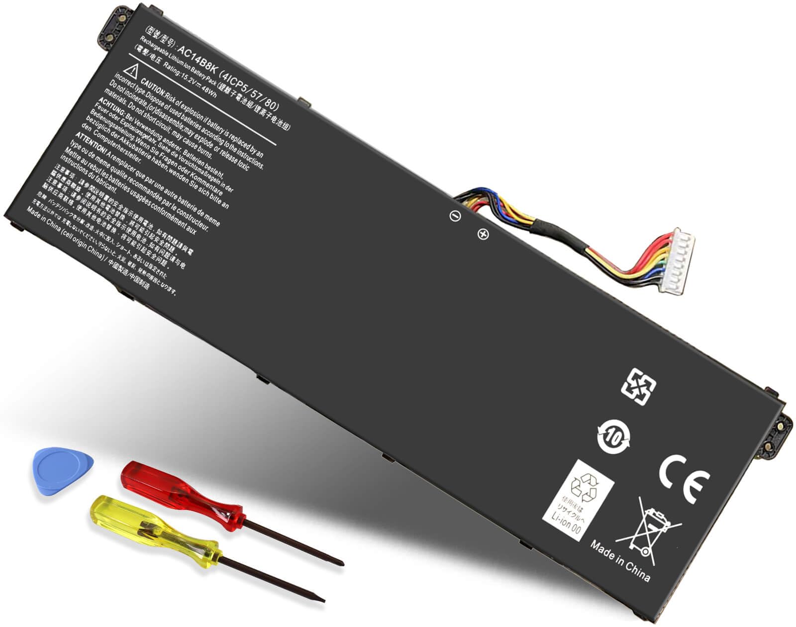 Ac14B8K Battery For Acer Predator Helios 300 N17C1 Ph315 51 Ph315 52 G3 571 G3 572 N18Q13 Nitro 5 An515 An515 53 An515 54 Aspire